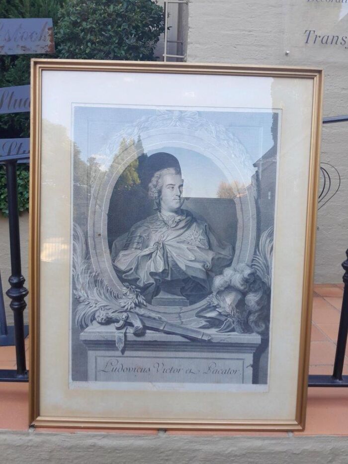 A 20th Century French Framed Print