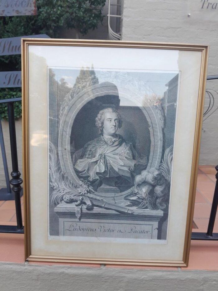 A 20th Century French Framed Print - Image 2