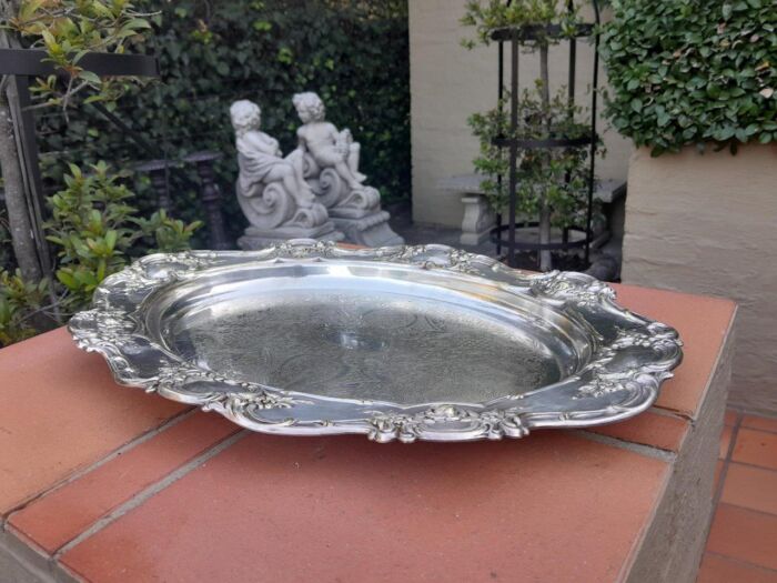 A 20th Century French EPNS Tray - Image 4