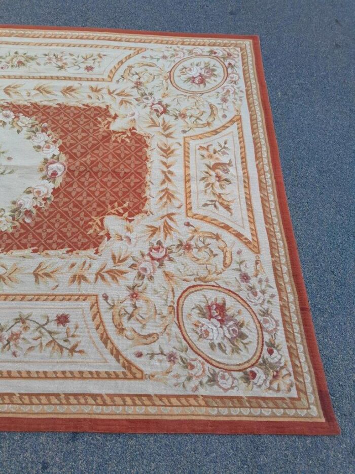 A French Style Aubusson Needlepoint Carpet / Rug - Image 10