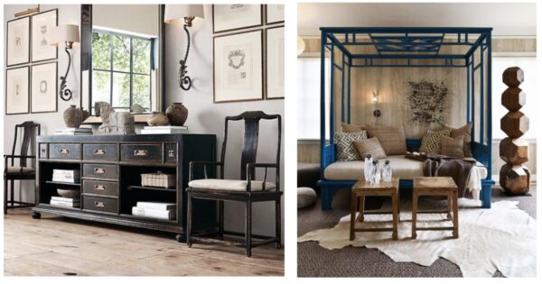 If your style leans more towards minimalism, you can still subtly introduce Chinoiserie pieces. Opt for one or two signature items, like a lacquered cabinet or a pair of Chinese yoke chairs. 