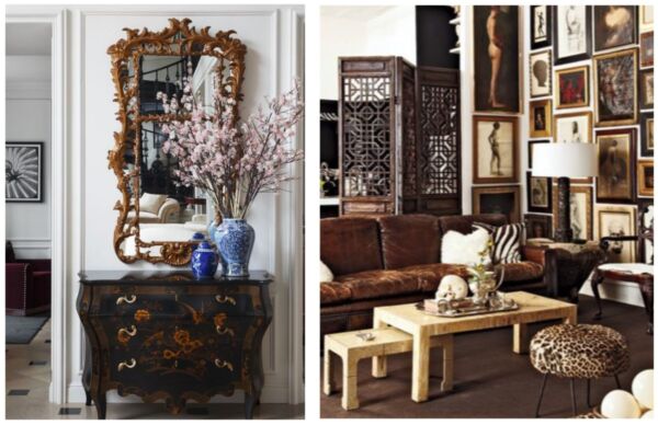 The thoughtful integration of Chinese antiques and accessories into modern spaces to create a unique yet inviting atmosphere. 