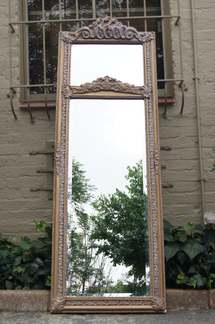 Light Gold Gilded Mirror