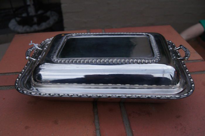 Silver Plated Entrée Dish