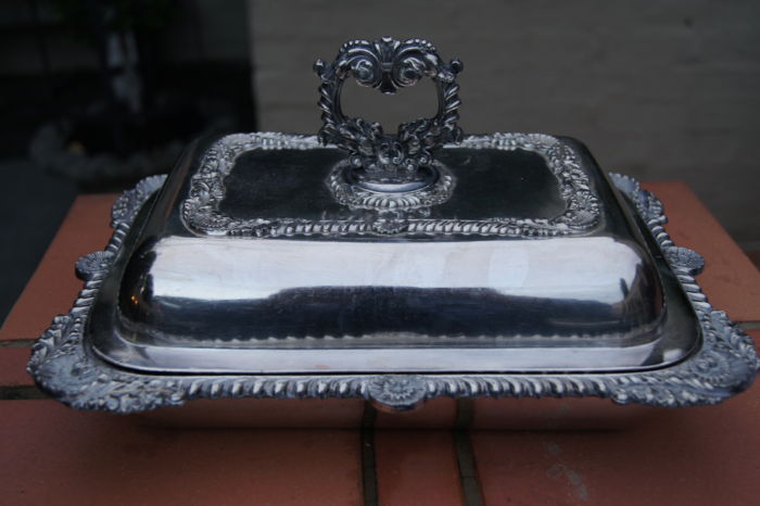 Silver Plated Entrée Dish